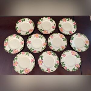 Franciscan Desert Rose- Bread and Butter Plates (10)